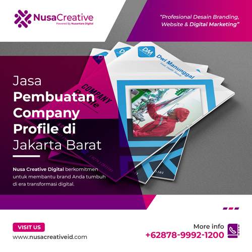 Jasa Pembuatan Company Profile Jakarta Barat 